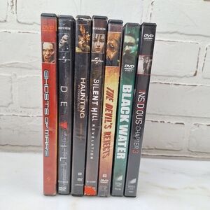 Multiples Horror DVD Set - Red, Black, Orange Covers